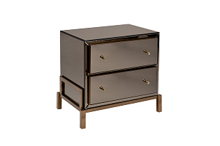 KFG170 Тумба зеркальная 2 ящика 65*45*62см_s2