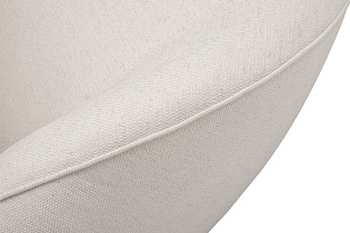 Кровать Palazzo 180 без мех.шенилл экрю Natur Ecru 215*240*90см_s2