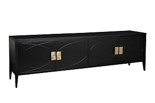 151SV-00005 Тумба под TV черная 200*60*40см_s2