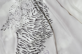 144HF-10302 Пододеяльник Нувола принт тенсель серый 145*210_s2