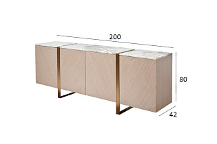 58DB-03185 Комод 200*42*80см_s2
