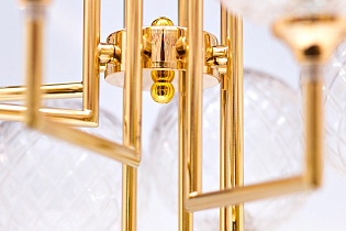 K2KG01P-8G Светильник потолочный с рельефными шарами 55*65см_s2