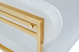 GY-8504STUL-SVSER Стул велюр светло-серый/золото 60*55*73см_s2