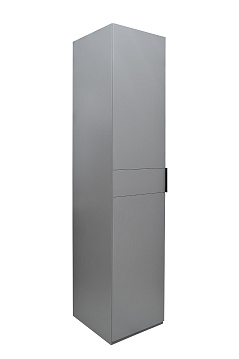GD-10023-6 Шкаф Альто(Alto) пенал c полками,цвет серый Кобальт, фасад глухой 50*57*228.5см_s2
