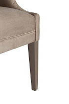 ZW-857 GRE Кресло велюр серый 70*72*78см_s2