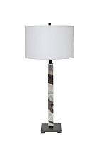 185HM-03631 Лампа настольная плафон цвет белый Н.87см_s2